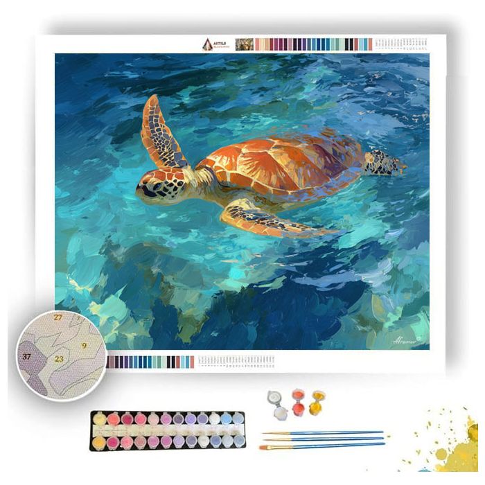 REEF DRIFT SHADOW - Paint by Numbers Full Kit
