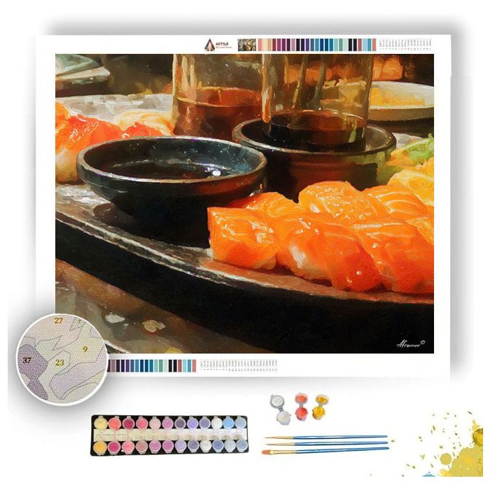 WATER PLATE THRESHOLD - Paint by Numbers Full Kit