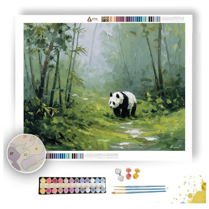 HILLSIDE PASSAGE - Paint by Numbers Full Kit