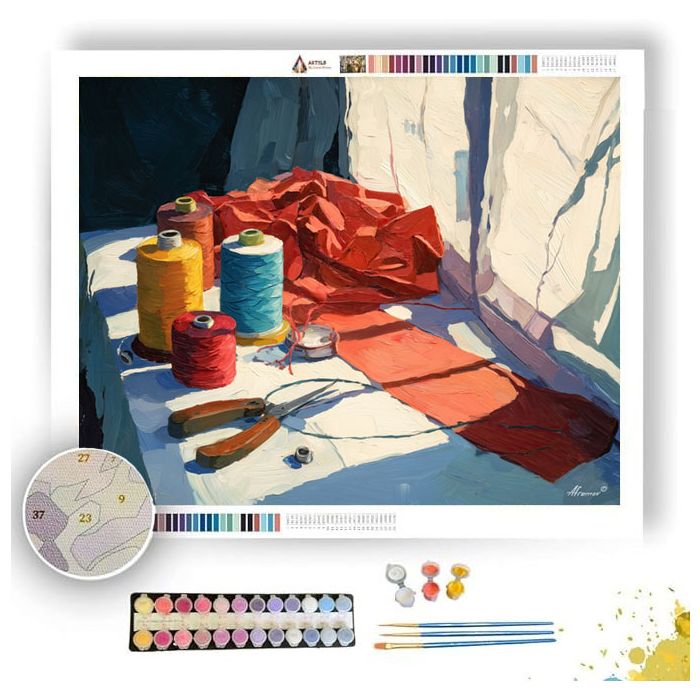 SHADOW HALO RIVER - Paint by Numbers Full Kit