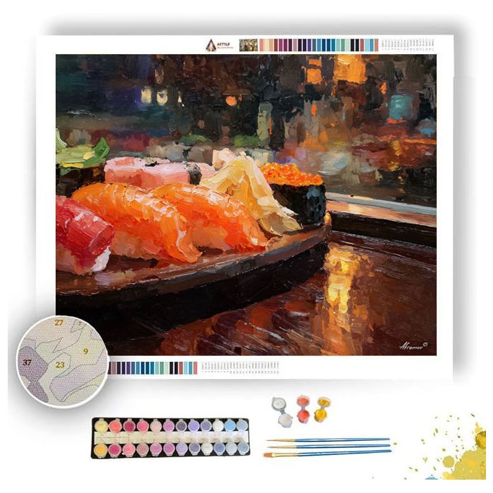 QUIET WINDOW - Paint by Numbers Full Kit