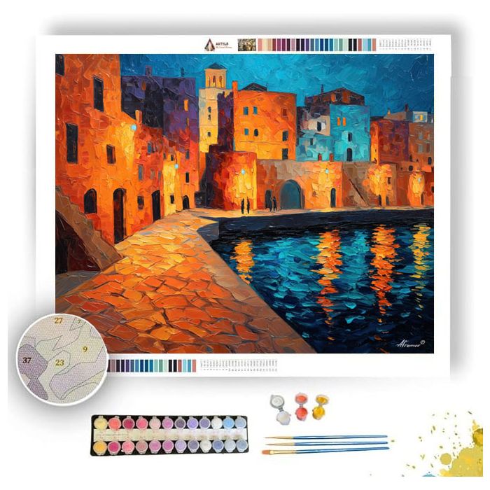 COBBLESTONE GLOW - Paint by Numbers Full Kit