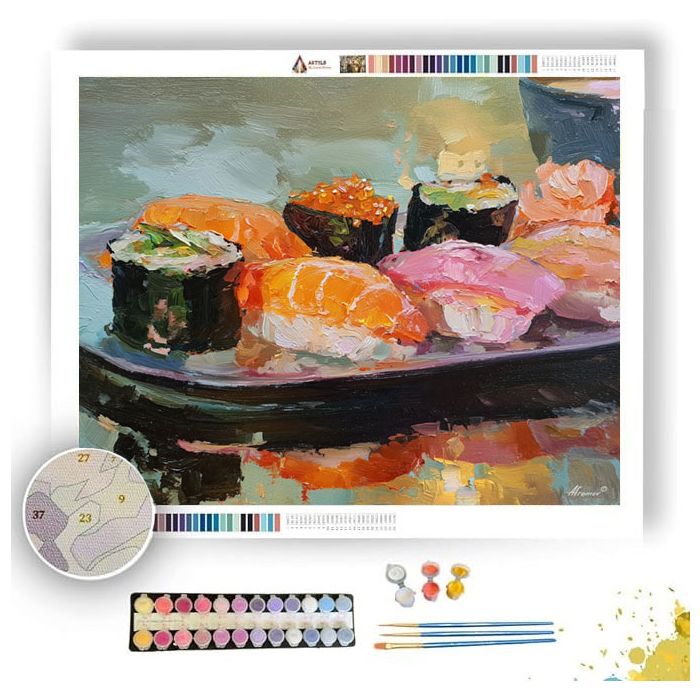 QUIET VIEW QUIET - Paint by Numbers Full Kit