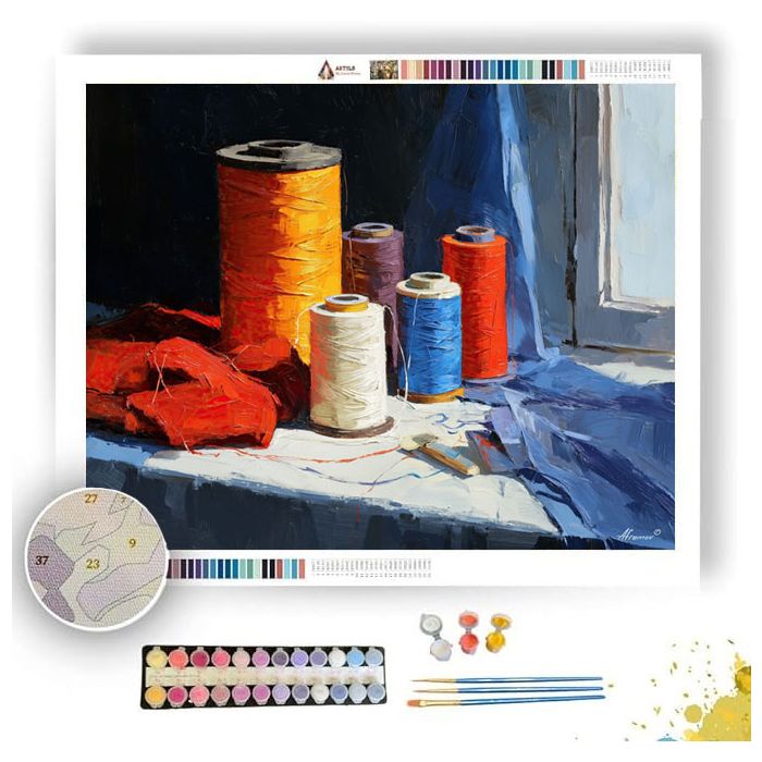 COBALT HOUR - Paint by Numbers Full Kit