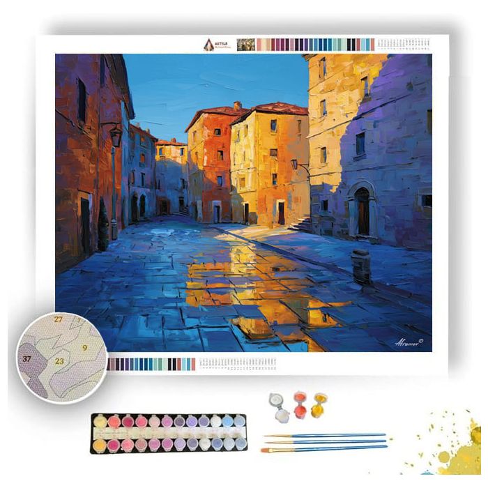 SQUARE HUSH - Paint by Numbers Full Kit