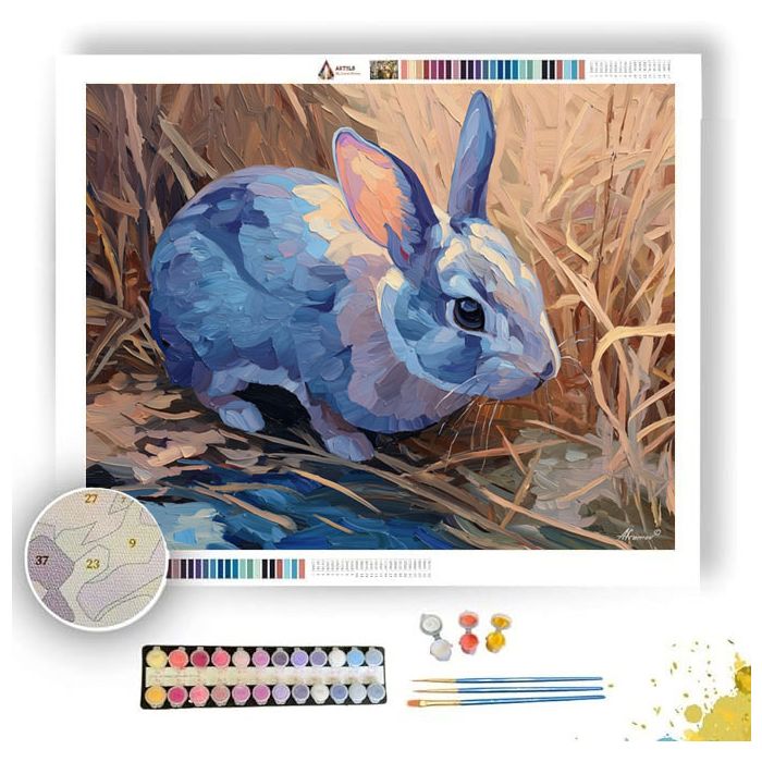 SPRING GLOW COBALT - Paint by Numbers Full Kit