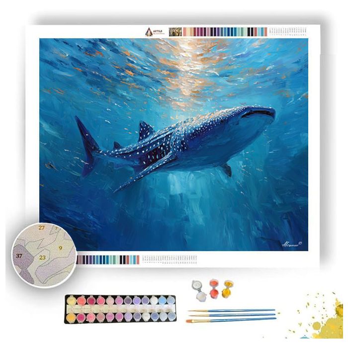 COBALT OCEAN - Paint by Numbers Full Kit