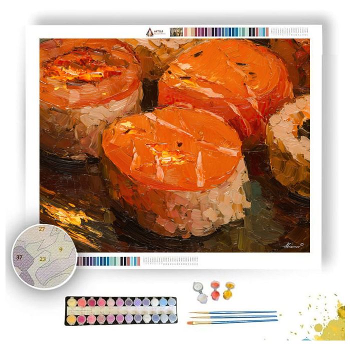 STONE EDGE GLOW - Paint by Numbers Full Kit