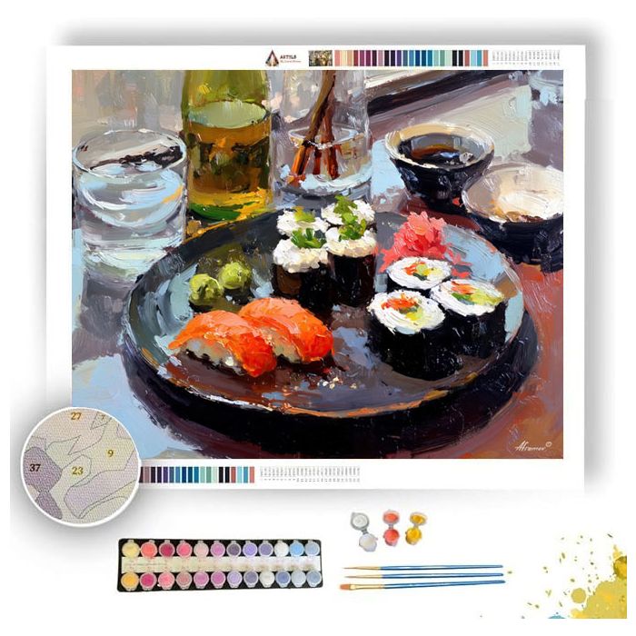 WINDOW SPARK - Paint by Numbers Full Kit