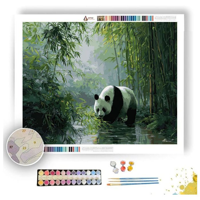 SUNLIT SHADE - Paint by Numbers Full Kit