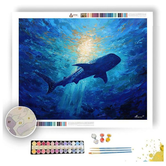LANTERN SUNBEAM - Paint by Numbers Full Kit