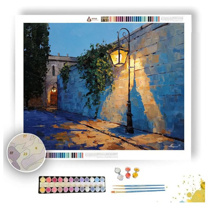 LANTERN WALL STUDY - Paint by Numbers Full Kit