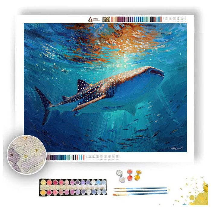 EMBER FISH MOMENT - Paint by Numbers Full Kit