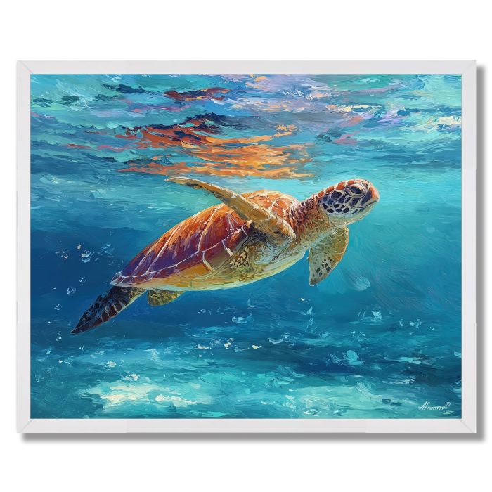 GLASS CLEAR NOTE - FRAMED