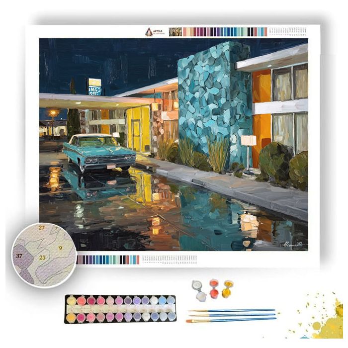 STONE MOTEL - Paint by Numbers Full Kit