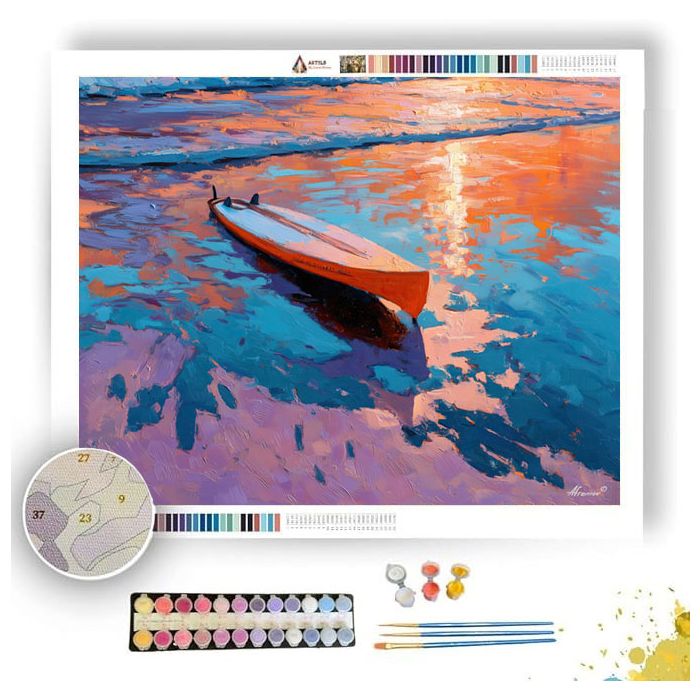 SHADOW PASSAGE RIVER - Paint by Numbers Full Kit