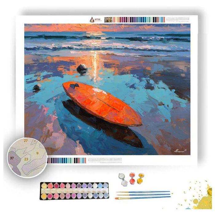 STONE SUNSET - Paint by Numbers Full Kit