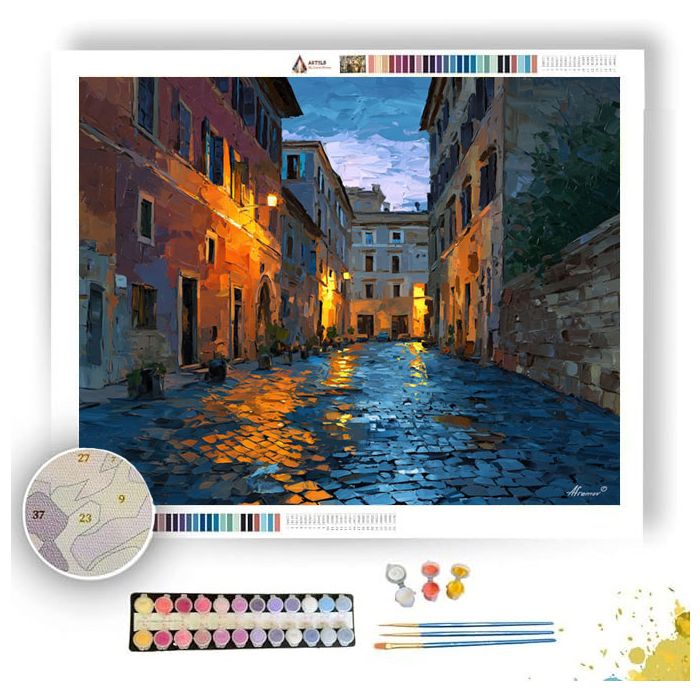 CLOUD GLOW PATH - Paint by Numbers Full Kit