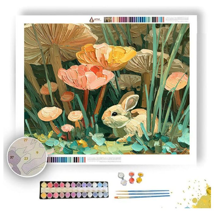 MUSHROOM RHYTHM - Paint by Numbers Full Kit