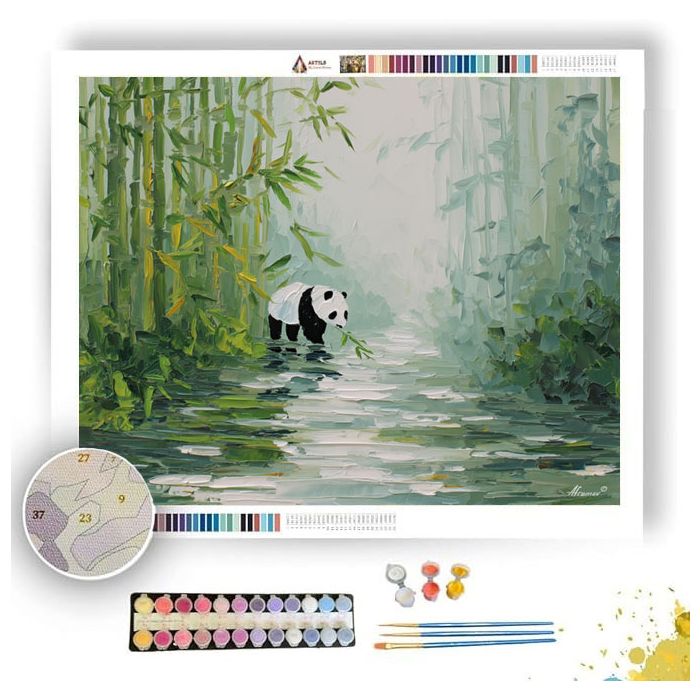 MIST DRIFT PAPER - Paint by Numbers Full Kit