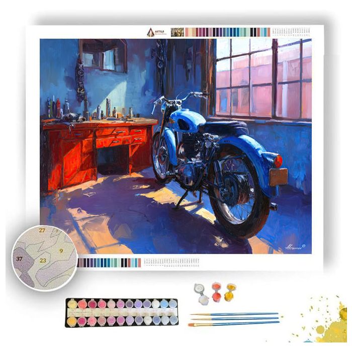 WINDOW WORKSHOP WATERLINE - Paint by Numbers Full Kit
