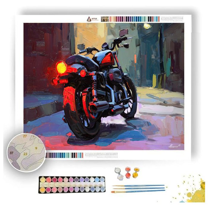 QUIET LIGHT - Paint by Numbers Full Kit