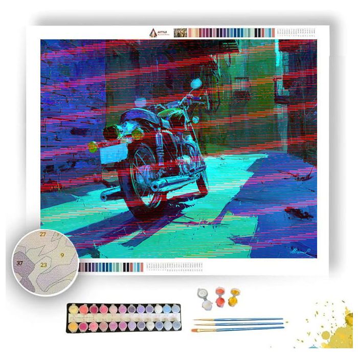 RIVER ALLEY - Paint by Numbers Full Kit