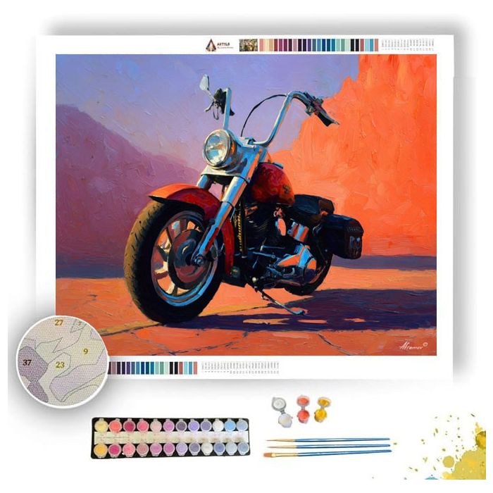 WOOD DESERT - Paint by Numbers Full Kit