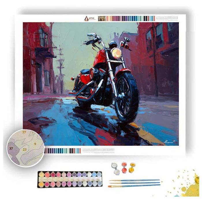 STREET MOMENT - Paint by Numbers Full Kit