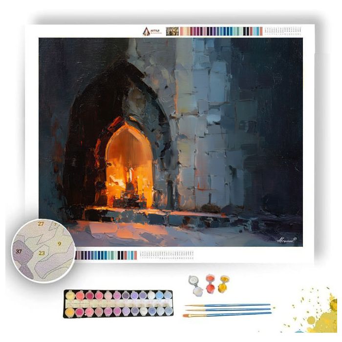 EMBER NICHE - Paint by Numbers Full Kit