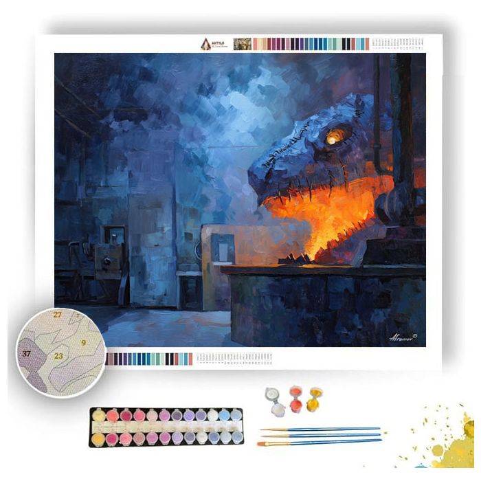 EMBER FURNACE - Paint by Numbers Full Kit