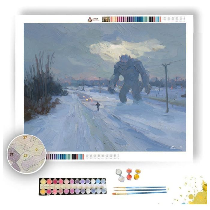 BRASS CLOUD HUSH - Paint by Numbers Full Kit