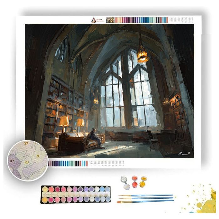 SKY LIBRARY - Paint by Numbers Full Kit