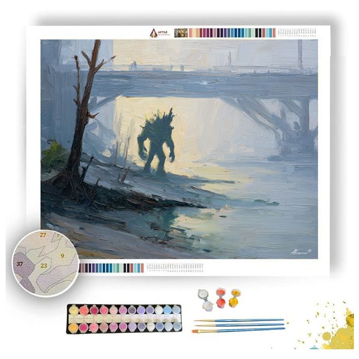 RIVER SHADOW - Paint by Numbers Full Kit