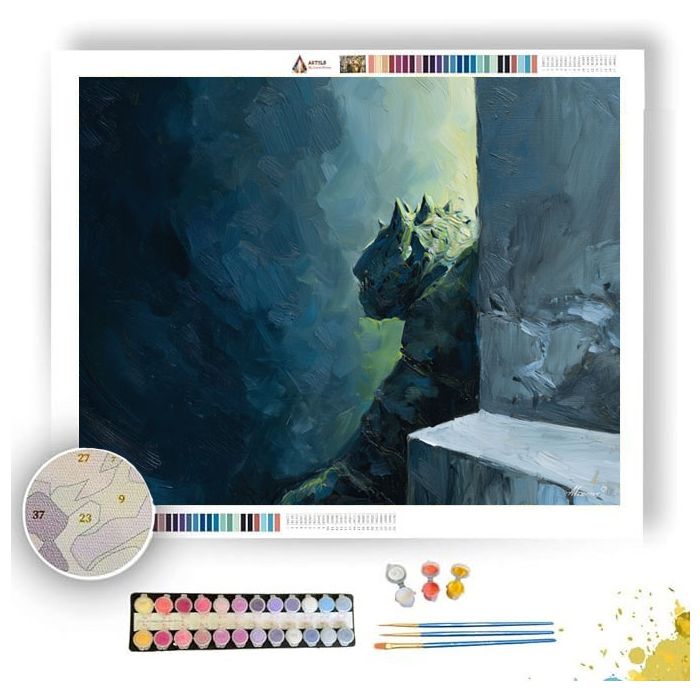 PARAPET WATERLINE - Paint by Numbers Full Kit
