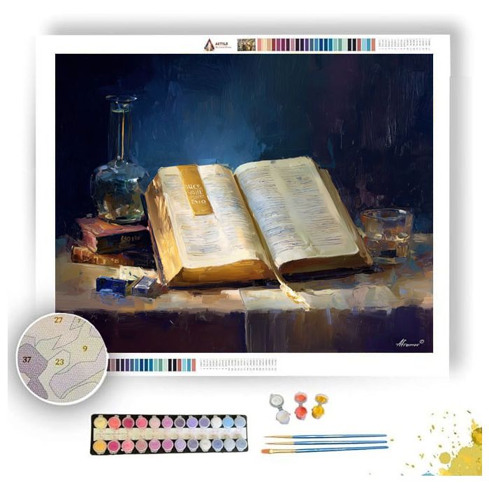 BOOKMARK WATERLINE - Paint by Numbers Full Kit