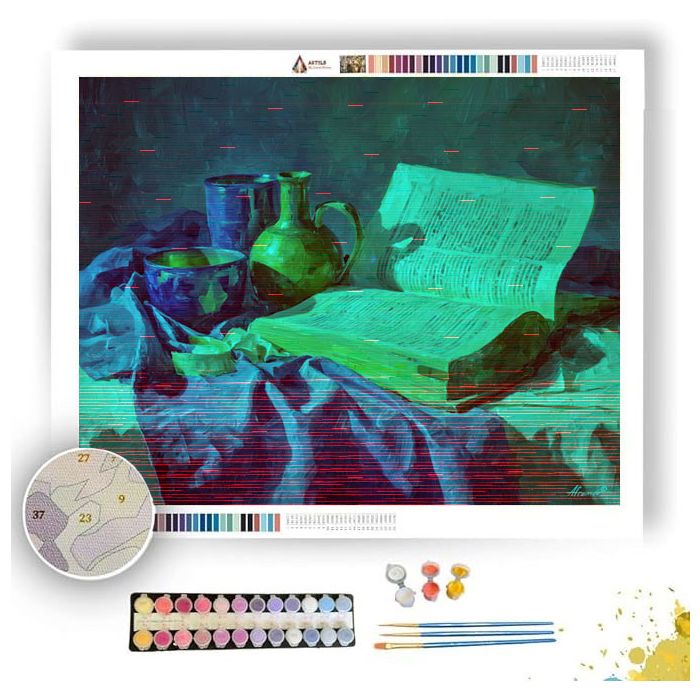 CLOTH GLOW - Paint by Numbers Full Kit