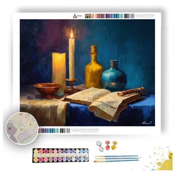 CANDLE RHYTHM - Paint by Numbers Full Kit
