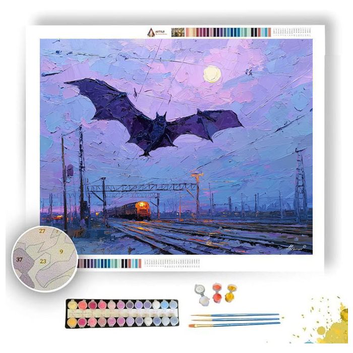 SKY PASSAGE GLASS - Paint by Numbers Full Kit