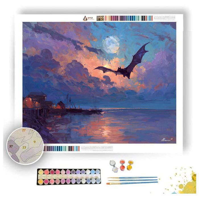 PAPER HARBOR HUSH - Paint by Numbers Full Kit