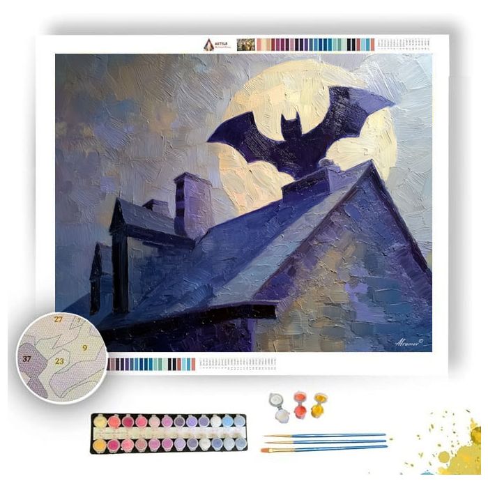 CASTLE NOTE BRASS - Paint by Numbers Full Kit