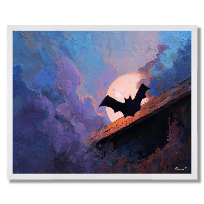 ATTIC SCENE - FRAMED