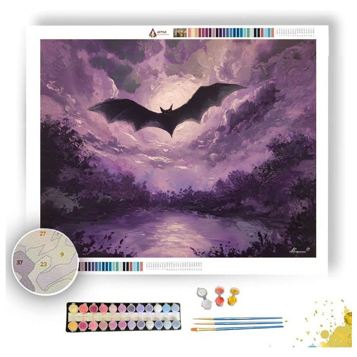 RIVER STORM - Paint by Numbers Full Kit