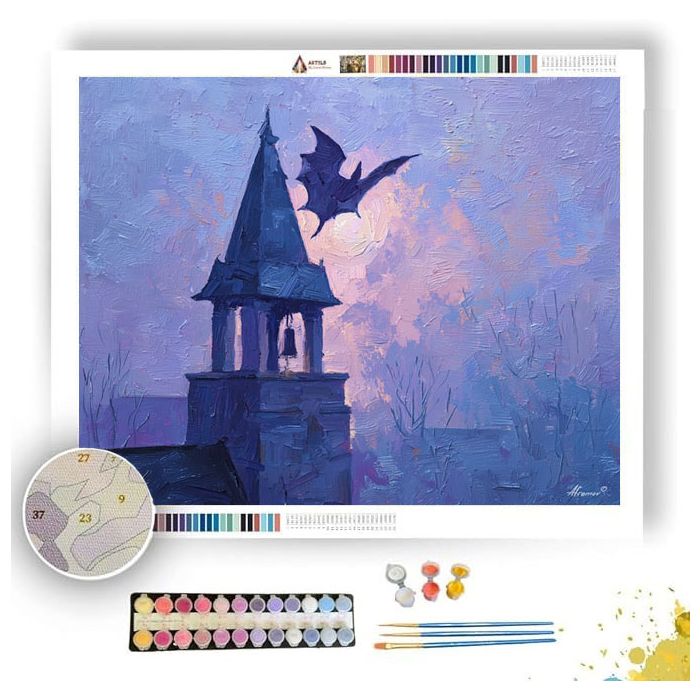 TOWER VIEW - Paint by Numbers Full Kit