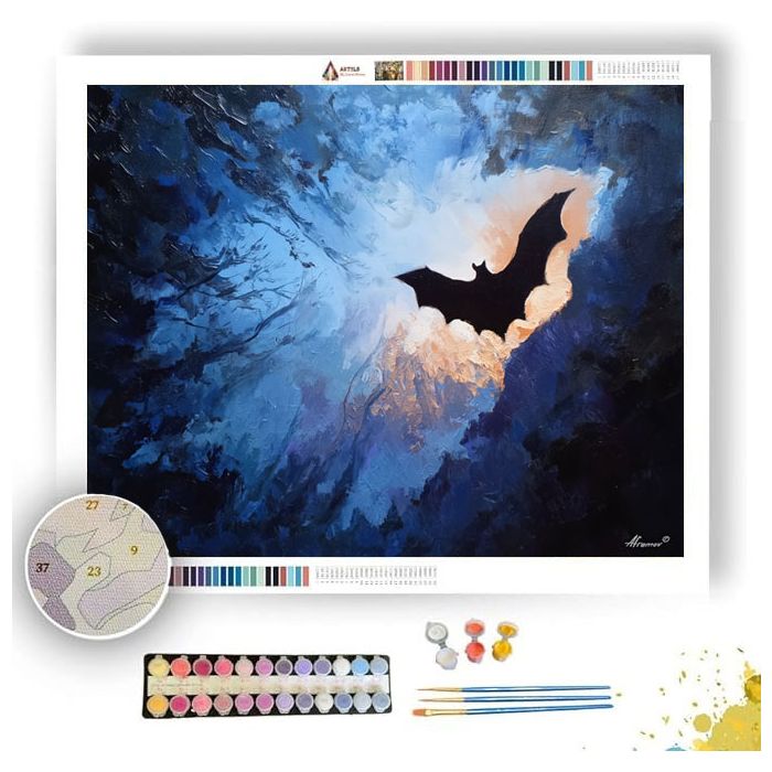 SILK OPENING - Paint by Numbers Full Kit