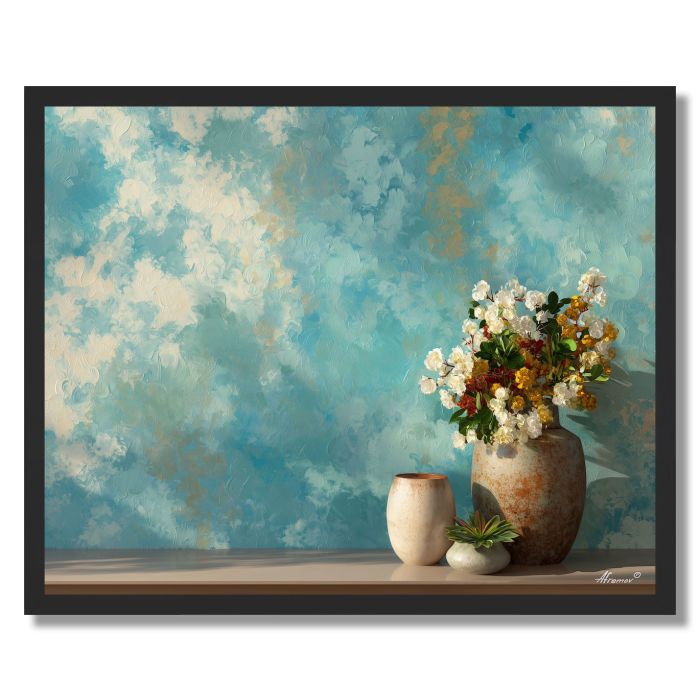 SUNLIT PATTERN - FRAMED