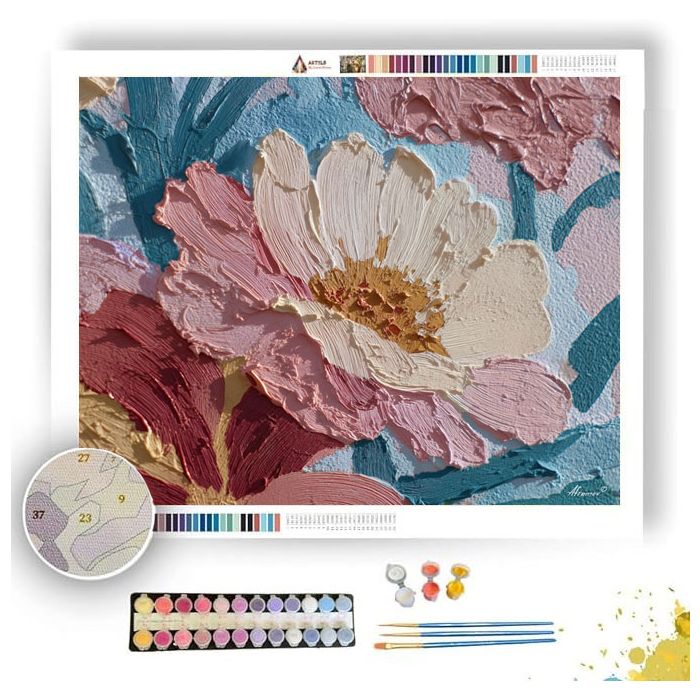BLOOM DETAIL - Paint by Numbers Full Kit