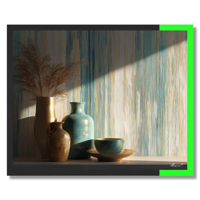 SUNLIT STRIPE - FRAMED