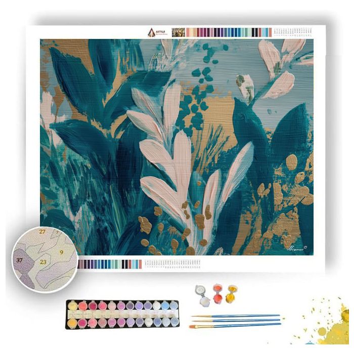 WOOD INKED - Paint by Numbers Full Kit