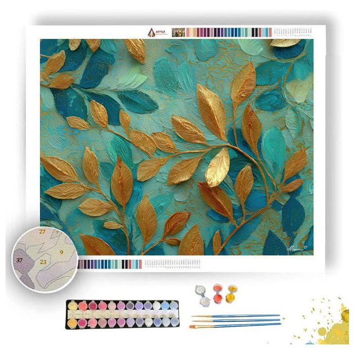 IRON PATTERN - Paint by Numbers Full Kit